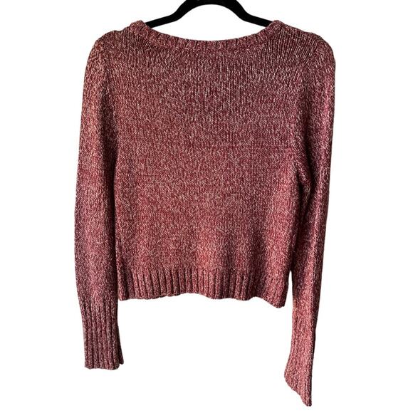 full tilt tilly's red & white sweater women size medium - Picture 2 of 4